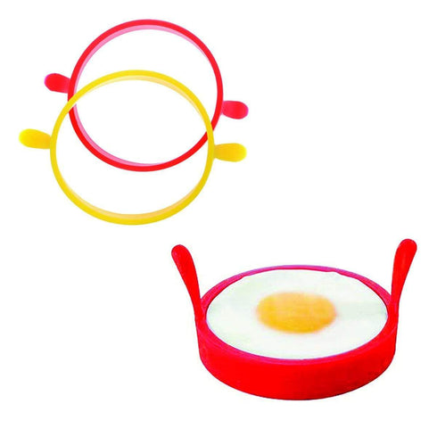 AussieSuperStore Homeware Supplies Fried Egg Silicone Rings Fried Egg Silicone Rings | FUNNY SIDE UP Silicone Egg Mold CBEGGRINGS